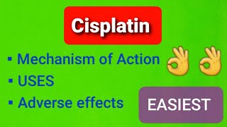 Cisplatin Anticancer drug AjayVijayChouhan [upl. by Yrek]