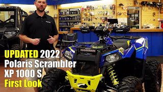 Updated 2022 Polaris Scrambler XP 1000 S First Look Review [upl. by Brandon]