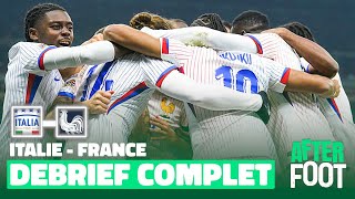 Italie 13 France  Le débrief complet de lAfter foot [upl. by Yrocaj]