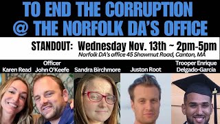 Coming together to end the corruption at Norfolk County DA [upl. by Anitnuahs]