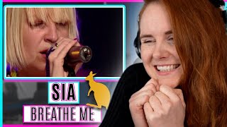 Vocal Coach reacts to Sia  Breathe Me Live At SxSW [upl. by Eked768]