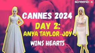 Anya TaylorJoy Stuns Chris Hemsworth Turns Heads at Cannes 2024 Premiere See Viral Looks [upl. by Boykins555]