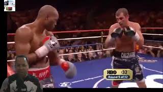 Joe Calzaghe Vs Bernard Hopkins Highlights RING Title [upl. by Chauncey]