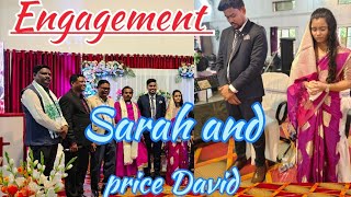 Sarah and pastor Prince David engagement baby Maria Alia vlog me [upl. by Ruon673]