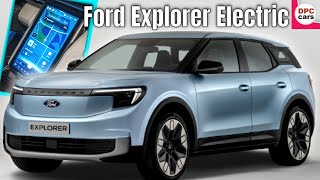 2023 Ford Explorer Electric Revealed [upl. by Aleil]