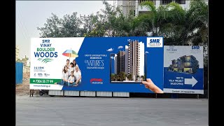 SMR Vinay Boulder Woods  2 BHK amp 3 BHK apartments for sale in Hyderabad  SMR Holdings [upl. by Gordon]