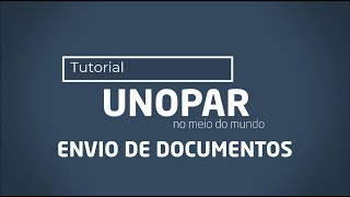 AVA UNOPAR  Envio de documentos [upl. by Aneelak613]