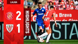 RESUMEN  Girona FC 21 Athletic Club  LaLiga EA Sports 202425 MD9 [upl. by Ytsud]