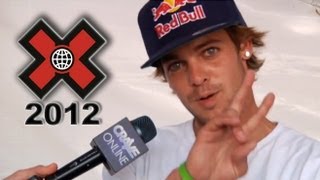 Pro Skateboarder RYAN SHECKLER Interview X Games 2012 [upl. by Greenwald]