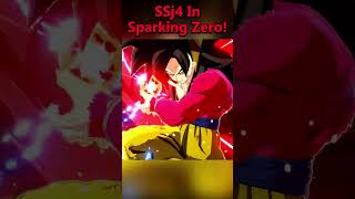 All of Super Saiyan 4 In Sparking Zero [upl. by Strickman922]