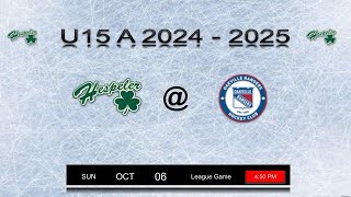 U15A Hespeler Shamrocks  Oakville Blue October 6 2024 [upl. by Waers576]