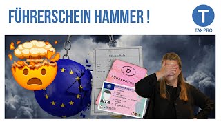 EU plant FührerscheinHammer Tempolimit Senioren SUV Führerschein [upl. by Ellennad]