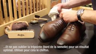 Entretien chaussures en cuir Bexley  comment cirer ses chaussures en cuir [upl. by Enida833]