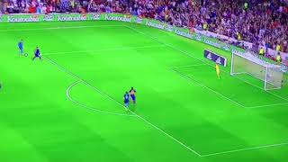 Gol Cristiano Ronaldo  Supercoppa Spagnola 2017 Real  Barcellona [upl. by Ledda]