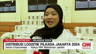 Distribusi Logistik Pilkada Jakarta 2024 [upl. by Geraldina]