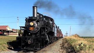 89 passing Red Caboose Motel Strasburg Railroad [upl. by Jaclyn94]