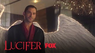 Lucifer Shows Linda That His Wings Have Grown Back  Season 3 Ep 1  LUCIFER [upl. by Piers]