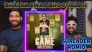 Reaction SURENDER ROMIO  Game Changer Folk King  New Haryanvi Songs Haryanavi 2024 Tigdi Reacts [upl. by Notlek]