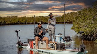 1v1 STAND UP PADDLE BOARD Fishing Adventure in Floridas Mangroves BETTER THAN A KAYAK [upl. by Geaghan]