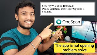 Security Violation Detected Policy violation Developer Options is enabled failed to start several [upl. by Innob9]