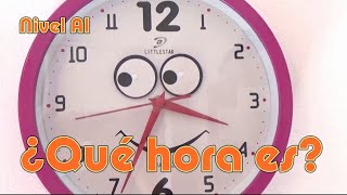 ¿Qué hora es Nivel A1 [upl. by Patrizius]