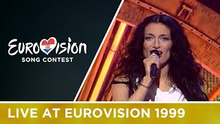 Doris Dragović  Marija Magdalena  🇭🇷 Croatia  LIVE  Eurovision 1999 [upl. by Bailar4]