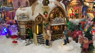 Christmas Village 2021 Geeveston Tasmania by Rob and Helen Romyn [upl. by Anilahs]