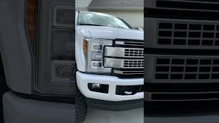 F 250 8 inch lift on 40x1550s is BEEFY ford liftedtrucks 40s superduty [upl. by Noam]