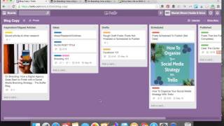 How To Use Trello As A Blog Editorial Calendar [upl. by Aneetsyrk137]