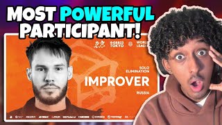 IMPROVER 🇷🇺  GRAND BEATBOX BATTLE 2023 WORLD LEAGUE  Solo Elimination  YOLOW Beatbox Reaction [upl. by Leinad]