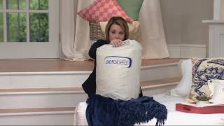 Aerobed Queen Size 14quot Airbed with Twiston Pump amp Storage Bag on QVC [upl. by Otis]