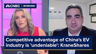 The competitive advantage of Chinas EV industry is undeniable KraneShares says [upl. by Einavoj206]