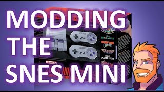 SNES Classic Edition modding How to mod the SNES Mini with Hakchi2 and RetroArch [upl. by Tnarb]