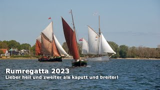 Rumregatta Flensburg 2023  Lieber heil und zweiter als kaputt und breiter [upl. by Ymac]