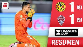 AMÉRICA ELIMINADO de LEAGUES CUP en penales por el COLORADO RAPIDS Lichnovsky y MALAGÓN FALLARON [upl. by Letnahc]