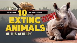 Top 10 Animals That Went Extinct in the 21st Century [upl. by Wall]