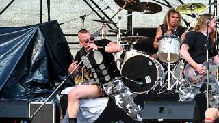 Sabaton  Primo Victoria amp Metal Machine Live at Rock the City Festival Bucharest 02072011 [upl. by Nakasuji777]