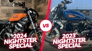 2024 Harley Davidson Nightster Special Vs 2023 Harley Davidson Nightster Special [upl. by Elehcin164]