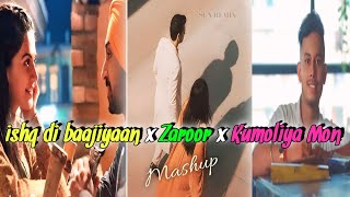 Ishq Di Baajiyaan x Zaroor x Kumoliya Mon❤️ bhushantube7051 [upl. by Awram96]