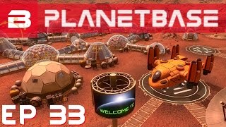 PlanetBase  Cheaty Terraforming  Ep 33 Space Survival Strategy Gameplay [upl. by Jarietta]