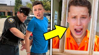 Bryton Myler GOT ARRESTED Ninja Kidz TV [upl. by Aivuy874]