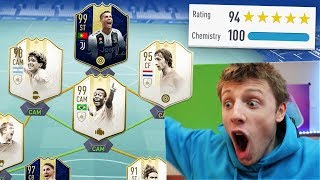 W2S 194 FUT DRAFT WORLD RECORD CHALLENGE  FIFA 19 [upl. by Atteloc]