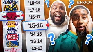 Our new favorite NBA trivia game goes CRAZY [upl. by Freddi89]