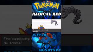 Pokemon Radical RedWater MonotypeBrock [upl. by Ezeerb793]