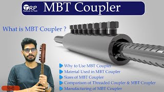 MBT Coupler  Rebar MBT Coupler  Bolted Coupler  TMT Bar Coupler  Reinforcement Bolted Coupler [upl. by Yartnoed]