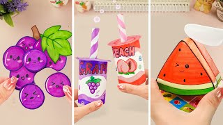 Easy craft ideas miniature craft Paper craft how to make DIYschool projectTiny DIY Craft 3 [upl. by Atiuqihc293]