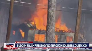 Colorado wildfires Tens of thousands under mandatory evacuation orders  LiveNOW from FOX [upl. by Bonnee]