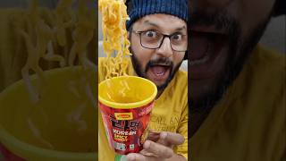 MaggiKorean spicy cheesy cuppa noodles reviewshortsviraltrendingyoutubeshortsmagginoodlefood [upl. by Treva]