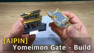 요메이몬 게이트 만들기  조립 Yomeimon Gate AIPIN [upl. by Tulley]