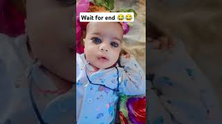 Wait for end 😀😀 funnyshorts cute baby love [upl. by Dlabihcra]